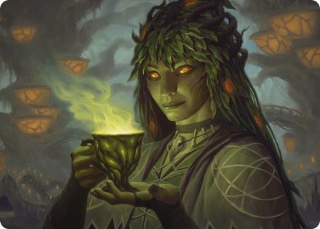 Dina, Soul Steeper Art Card [Strixhaven: School of Mages Art Series] | Exor Games New Glasgow