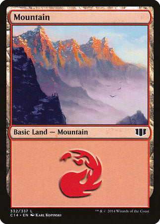 Mountain (332) [Commander 2014] | Exor Games New Glasgow