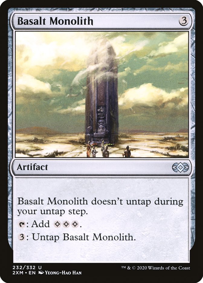 Basalt Monolith [Double Masters] | Exor Games New Glasgow