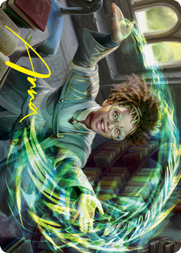 Eureka Moment Art Card (Gold-Stamped Signature) [Strixhaven: School of Mages Art Series] | Exor Games New Glasgow