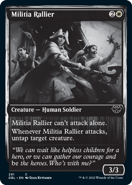 Militia Rallier [Innistrad: Double Feature] | Exor Games New Glasgow