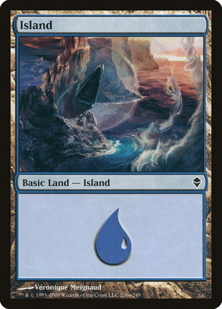 Island (236a) [Zendikar] | Exor Games New Glasgow