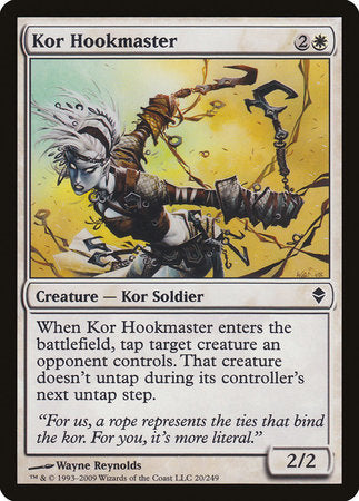 Kor Hookmaster [Zendikar] | Exor Games New Glasgow