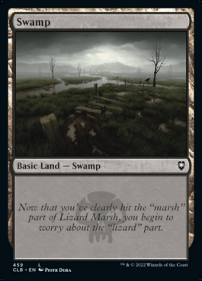 Swamp (459) [Commander Legends: Battle for Baldur's Gate] | Exor Games New Glasgow