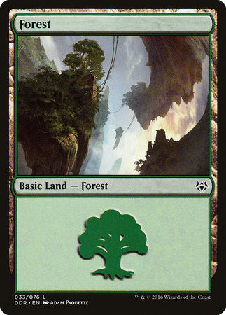 Forest (33) [Duel Decks: Nissa vs. Ob Nixilis] | Exor Games New Glasgow