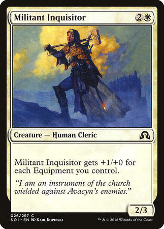 Militant Inquisitor [Shadows over Innistrad] | Exor Games New Glasgow