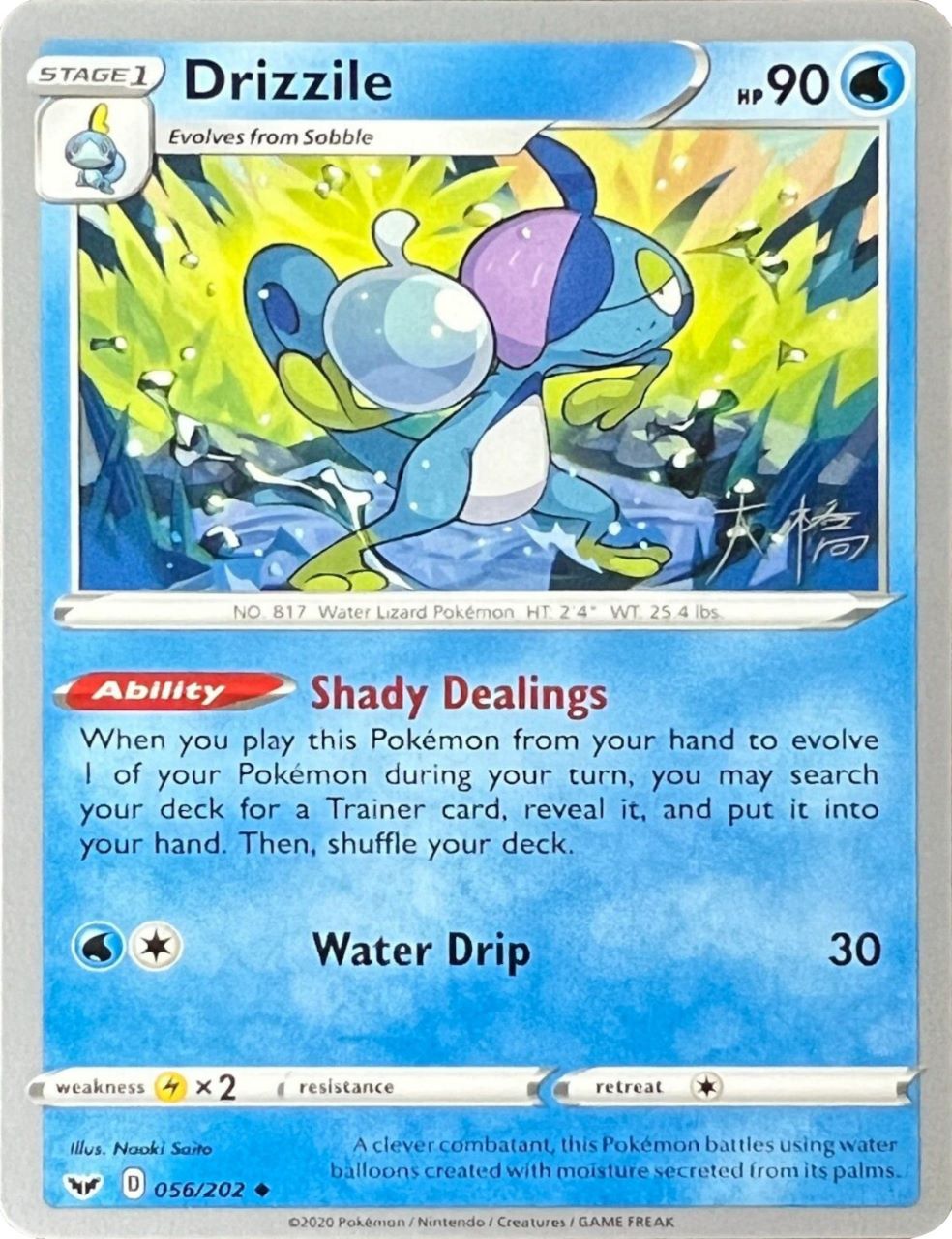 Drizzile (056/202) (Ice Rider Palkia - Rikuto Ohashi) [World Championships 2022] | Exor Games New Glasgow