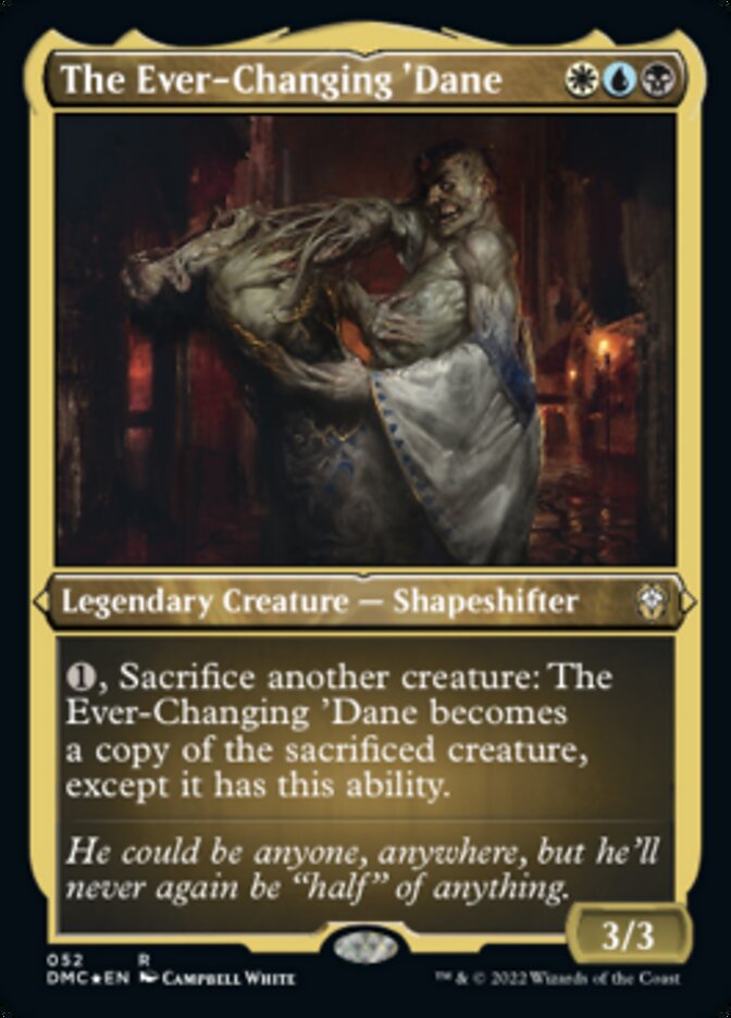 The Ever-Changing 'Dane (Foil Etched) [Dominaria United Commander] | Exor Games New Glasgow