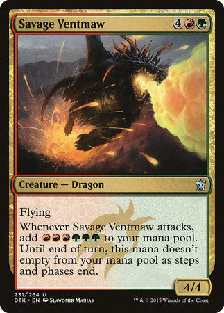 Savage Ventmaw [Dragons of Tarkir] | Exor Games New Glasgow