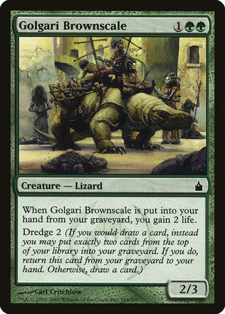 Golgari Brownscale [Ravnica: City of Guilds] | Exor Games New Glasgow