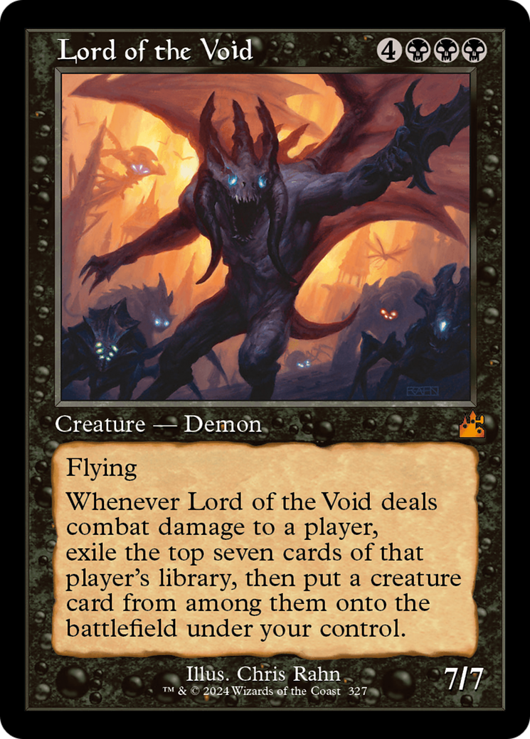 Lord of the Void (Retro Frame) [Ravnica Remastered] | Exor Games New Glasgow