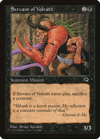 Servant of Volrath [Tempest] | Exor Games New Glasgow