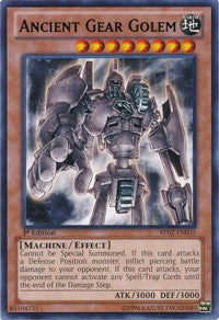 Ancient Gear Golem [BP02-EN035] Rare | Exor Games New Glasgow