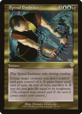 Spinal Embrace [Invasion] | Exor Games New Glasgow