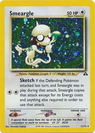 Smeargle (11/75) [Neo Discovery Unlimited] | Exor Games New Glasgow