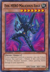 Evil HERO Malicious Edge [BP02-EN054] Rare | Exor Games New Glasgow