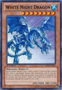 White Night Dragon [BP02-EN083] Rare | Exor Games New Glasgow