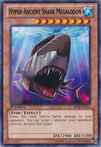 Hyper-Ancient Shark Megalodon [BP02-EN121] Rare | Exor Games New Glasgow