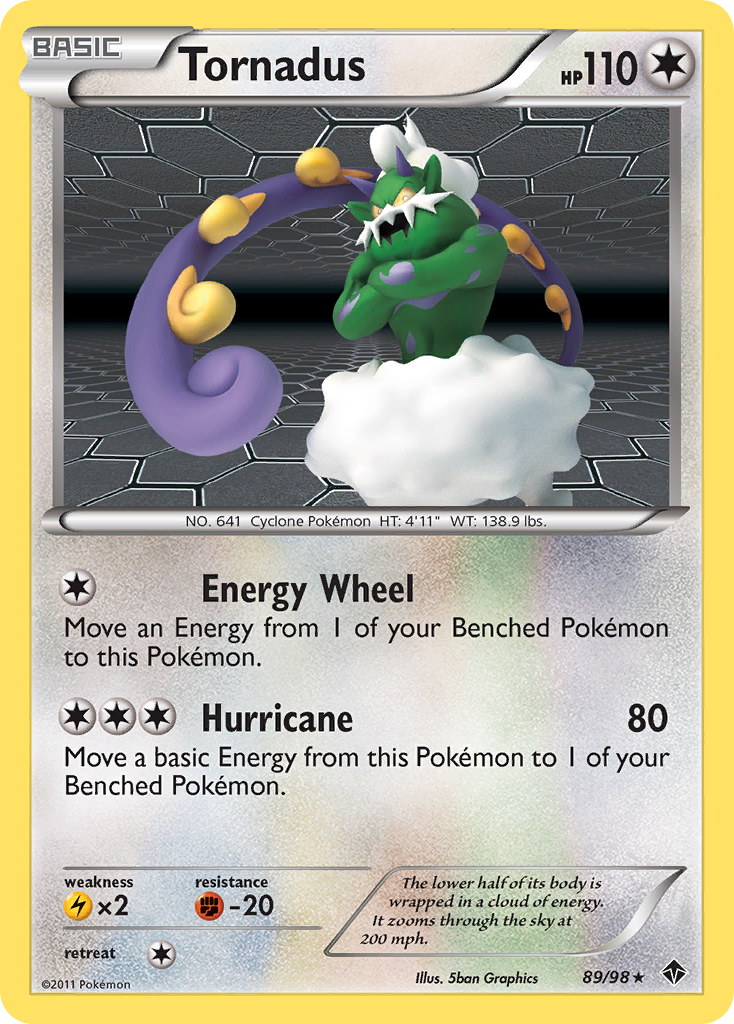 Tornadus (89/98) [Black & White: Emerging Powers] | Exor Games New Glasgow