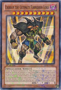 Exodius the Ultimate Forbidden Lord [BP02-EN063] Mosaic Rare | Exor Games New Glasgow