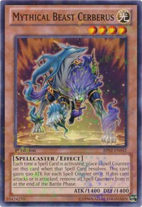 Mythical Beast Cerberus [BP02-EN042] Mosaic Rare | Exor Games New Glasgow