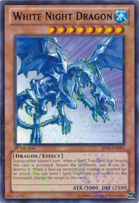 White Night Dragon [BP02-EN083] Mosaic Rare | Exor Games New Glasgow