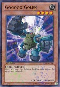 Gogogo Golem [BP02-EN100] Mosaic Rare | Exor Games New Glasgow