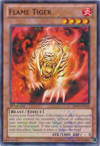 Flame Tiger [BP02-EN113] Mosaic Rare | Exor Games New Glasgow