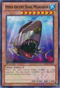 Hyper-Ancient Shark Megalodon [BP02-EN121] Mosaic Rare | Exor Games New Glasgow