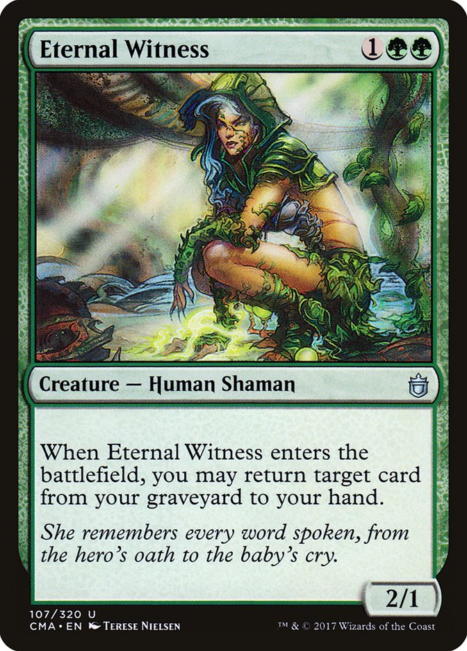 Eternal Witness [Commander Anthology] | Exor Games New Glasgow