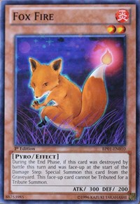 Fox Fire [BP01-EN010] Starfoil Rare | Exor Games New Glasgow