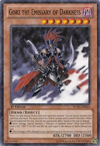 Gorz the Emissary of Darkness [BP01-EN014] Starfoil Rare | Exor Games New Glasgow