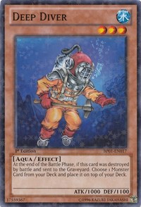 Deep Diver [BP01-EN017] Starfoil Rare | Exor Games New Glasgow