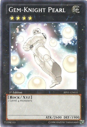 Gem-Knight Pearl [BP01-EN031] Starfoil Rare | Exor Games New Glasgow