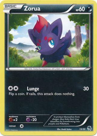 Zorua (13/30) [Black & White: Trainer Kit - Zoroark] | Exor Games New Glasgow