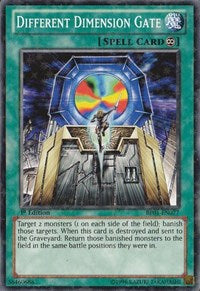 Different Dimension Gate [BP01-EN077] Starfoil Rare | Exor Games New Glasgow