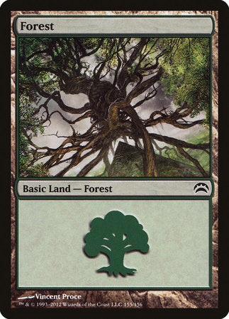 Forest (155) [Planechase 2012] | Exor Games New Glasgow