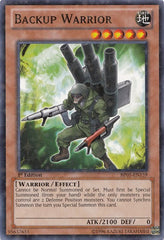 Backup Warrior [BP01-EN159] Starfoil Rare | Exor Games New Glasgow