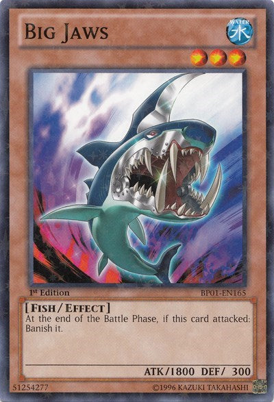 Big Jaws [BP01-EN165] Starfoil Rare | Exor Games New Glasgow