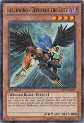 Blackwing - Zephyros the Elite [BP01-EN215] Starfoil Rare | Exor Games New Glasgow