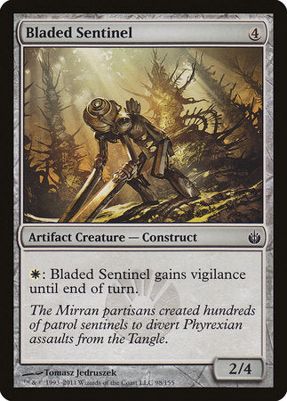 Bladed Sentinel [Mirrodin Besieged] | Exor Games New Glasgow