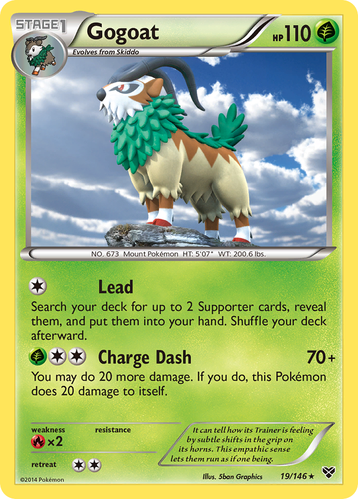 Gogoat (19/146) [XY: Base Set] | Exor Games New Glasgow