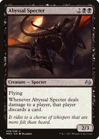 Abyssal Specter [Modern Masters 2017] | Exor Games New Glasgow