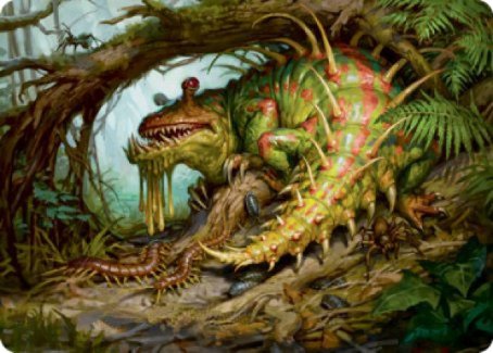 Blex, Vexing Pest Art Card [Strixhaven: School of Mages Art Series] | Exor Games New Glasgow