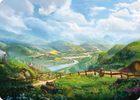 Plains Art Card [The Lord of the Rings: Tales of Middle-earth Art Series] | Exor Games New Glasgow