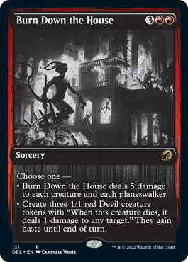 Burn Down the House [Innistrad: Double Feature] | Exor Games New Glasgow