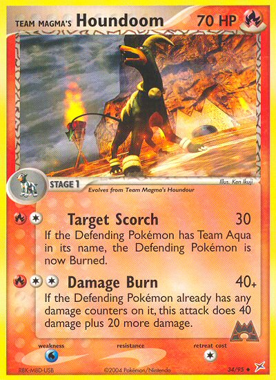 Team Magma's Houndoom (34/95) [EX: Team Magma vs Team Aqua] | Exor Games New Glasgow