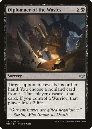 Diplomacy of the Wastes [Fate Reforged] | Exor Games New Glasgow