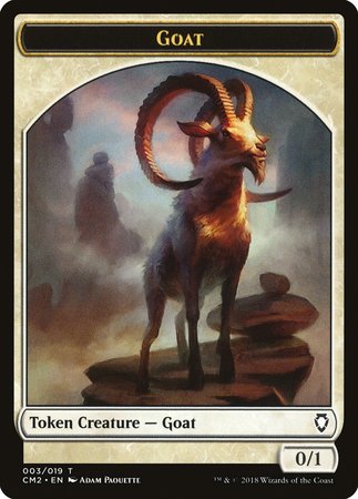 Goat Token [Commander Anthology Volume II Tokens] | Exor Games New Glasgow