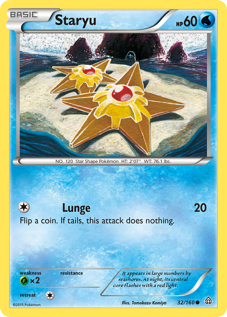 Staryu (32/160) [XY: Primal Clash] | Exor Games New Glasgow